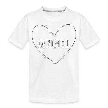 Angel Heart - T-shirt bio Premium Enfant - blanc - Devant