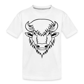 Buffle - T-shirt bio Premium Enfant - blanc - Devant