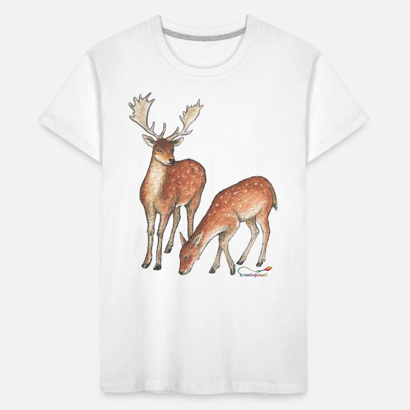 Daims et biche T-shirt bio Premium Enfant