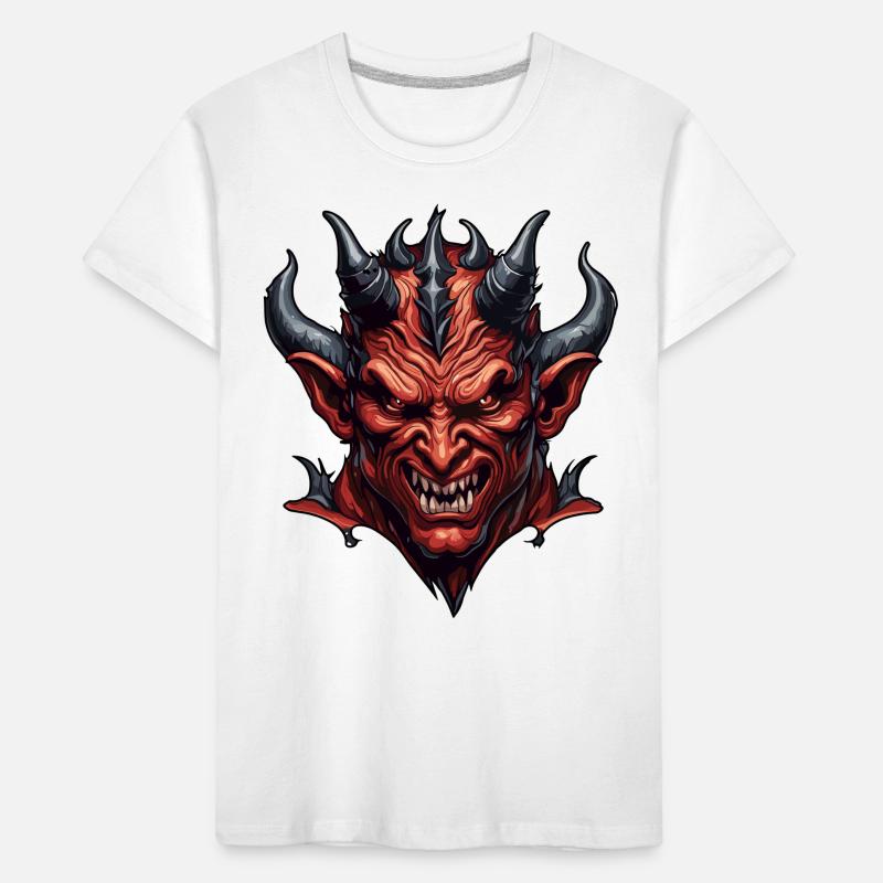 Devil / Hell / Horror / Devilish / Evil Kids' Premium Organic T-Shirt