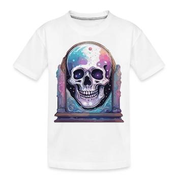 Gravestone / Remembrance / Tranquility / Unforgotten / Dead - Kids' Premium Organic T-Shirt - white - Front