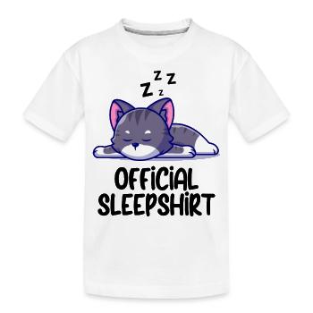 Funny Picture Funny Humor Gift Idea - Kids' Premium Organic T-Shirt - white - Front