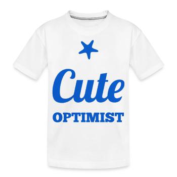 Lustige Geschenkidee BABY - Kinder Premium Bio T-Shirt - Weiß - Vorne