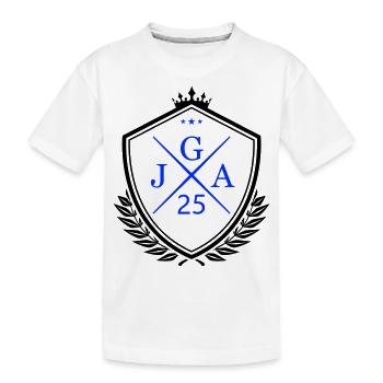 JGA 25 - T-shirt bio Premium Enfant - blanc - Devant