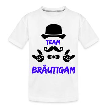 Équipe Groom - T-shirt bio Premium Enfant - blanc - Devant