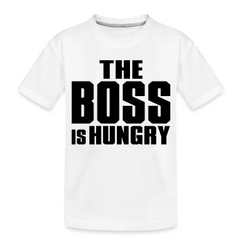 lustig - Kinder Premium Bio T-Shirt - Weiß - Vorne