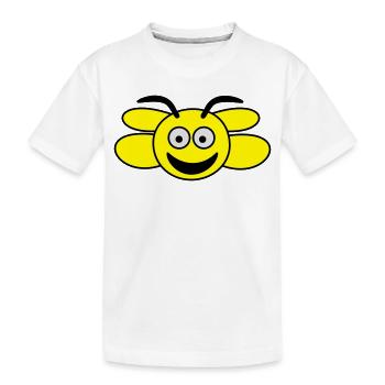 abeille - T-shirt bio Premium Enfant - blanc - Devant