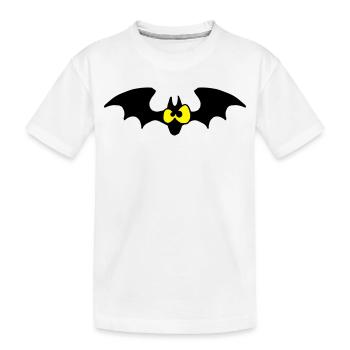 Chauve-souris - T-shirt bio Premium Enfant - blanc - Devant