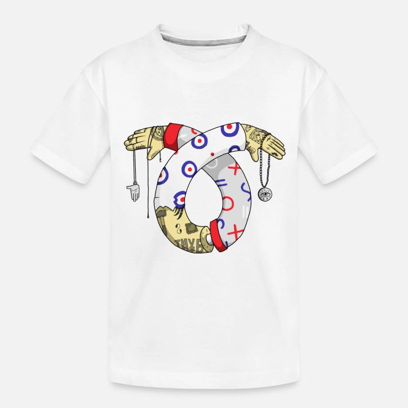 Illustration Tatoo - T-shirt bio Premium Enfant - blanc