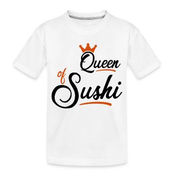 Sushi - Kinder Premium Bio T-Shirt - Weiß - Vorne