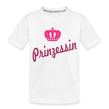 princesse - T-shirt bio Premium Enfant - blanc - Devant