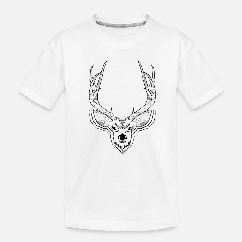 cerf - T-shirt bio Premium Enfant - blanc