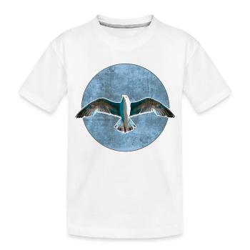 Mouette - T-shirt bio Premium Enfant - blanc - Devant