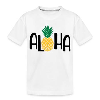 été - T-shirt bio Premium Enfant - blanc - Devant
