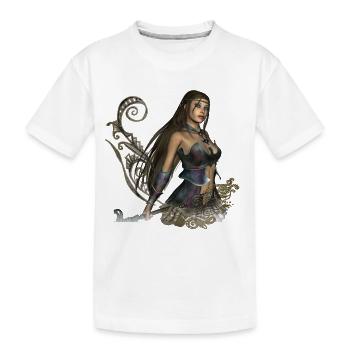 Tolle Fee - Kinder Premium Bio T-Shirt - Weiß - Vorne