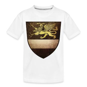 Rostock | Style vintage | Griffon - T-shirt bio Premium Enfant - blanc - Devant