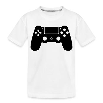 Contrôleur - T-shirt bio Premium Enfant - blanc - Devant
