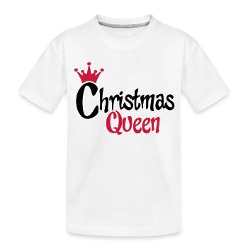 weihnachten - Kinder Premium Bio T-Shirt - Weiß - Vorne