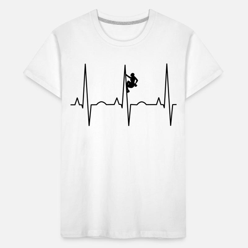 Climbing climber Kids' Premium Organic T-Shirt