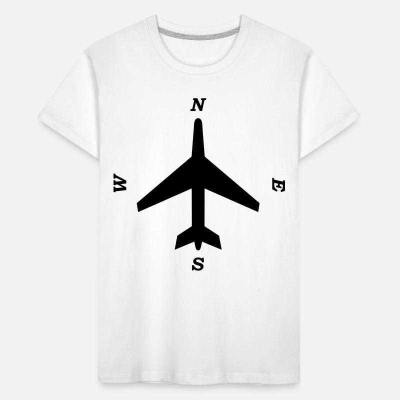 compass _aviation_b1 Kids' Premium Organic T-Shirt