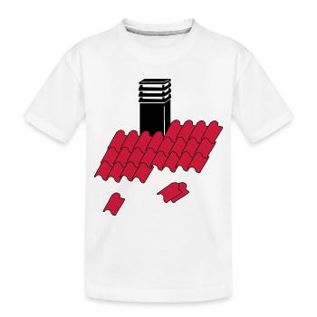 voûte_ cheminée_c1 - T-shirt bio Premium Enfant - blanc - Devant