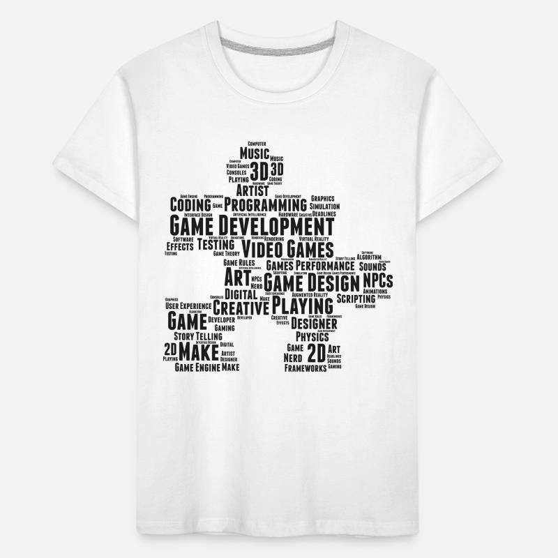 Game Dev Kids' Premium Organic T-Shirt
