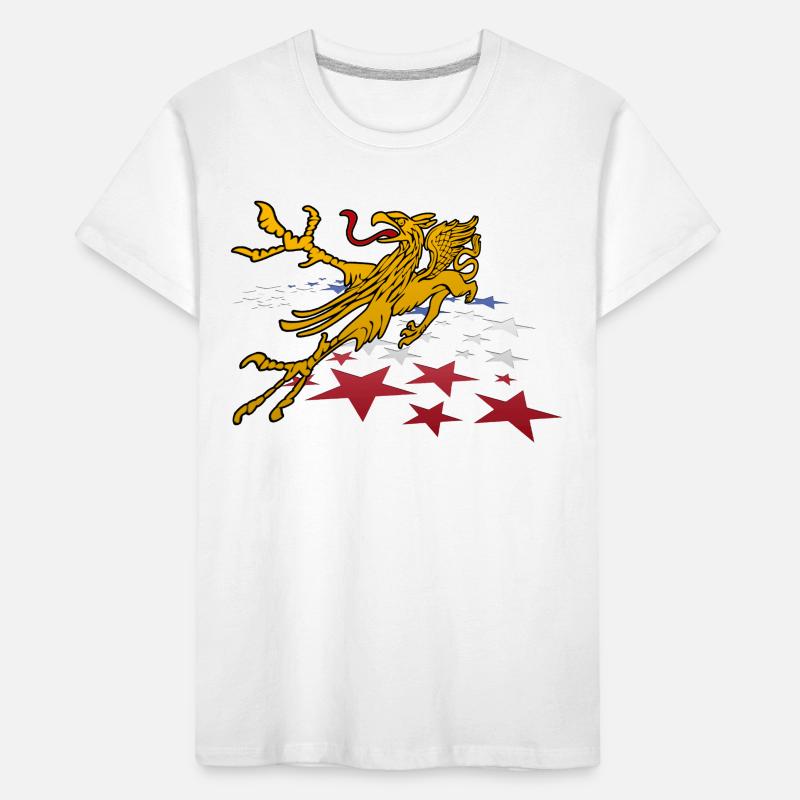 Rostocker Greif 3D Kinder Premium Bio T-Shirt