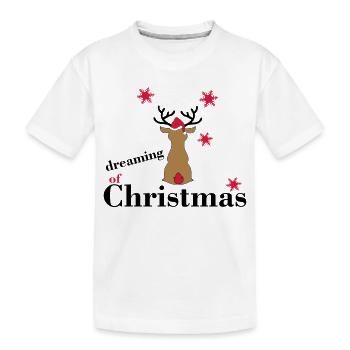 Jour de Noël - T-shirt bio Premium Enfant - blanc - Devant