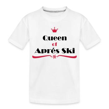 Apres Ski Reine - T-shirt bio Premium Enfant - blanc - Devant