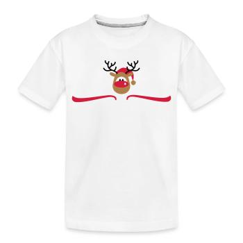 Jour de Noël - T-shirt bio Premium Enfant - blanc - Devant