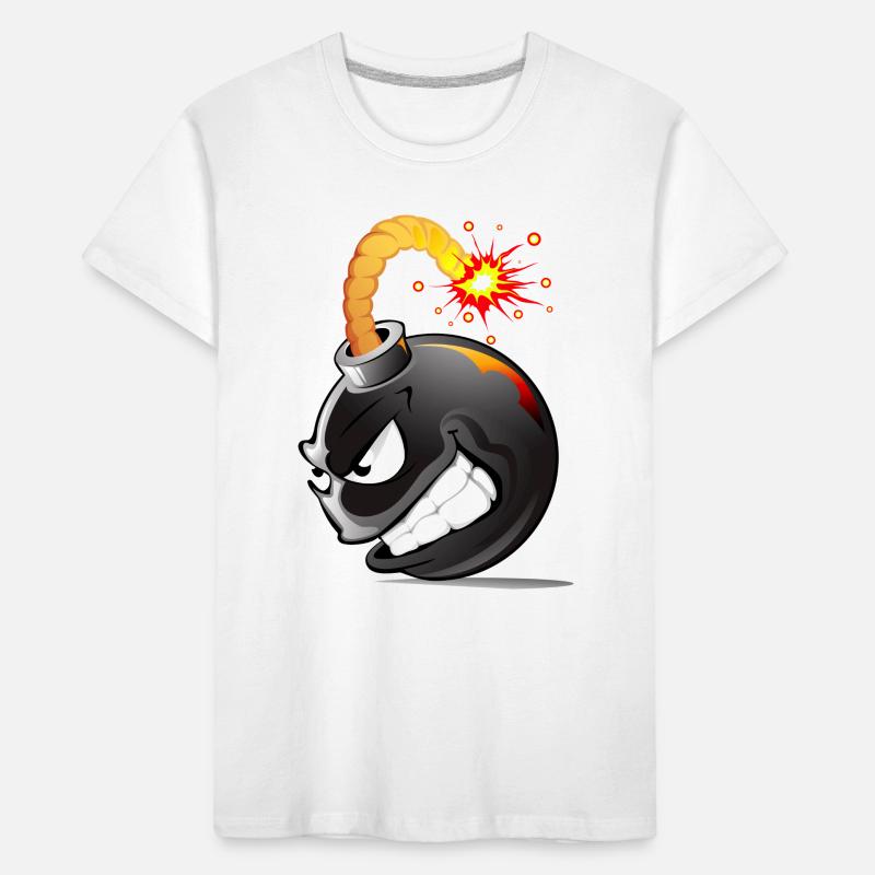Bombe, bombe, bombe avec la face explosée bombe # T-shirt bio Premium Enfant