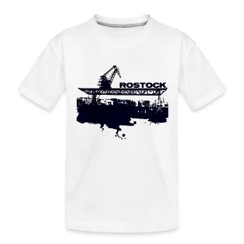 Port de Rostock - conception - T-shirt bio Premium Enfant - blanc - Devant