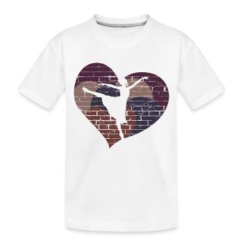 Danseur Danseur - Design - T-shirt bio Premium Enfant - blanc - Devant