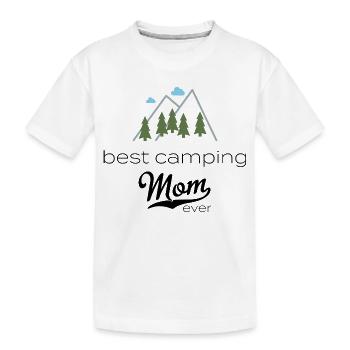 camper - Kids' Premium Organic T-Shirt - white - Front