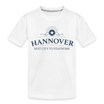 Hannover - Kinder Premium Bio T-Shirt - Weiß - Vorne