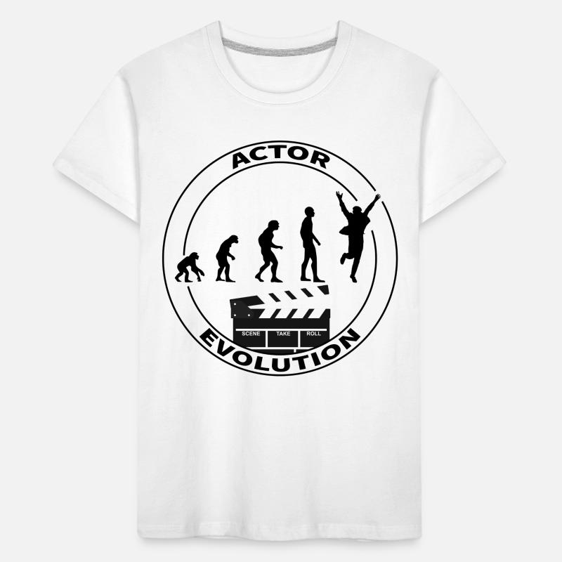 Evolution actor performer gift Kids' Premium Organic T-Shirt