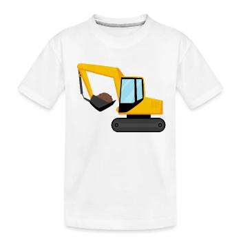 Pelles - T-shirt bio Premium Enfant - blanc - Devant