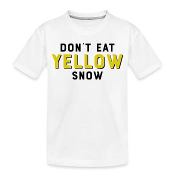 Des phrases drôles - T-shirt bio Premium Enfant - blanc - Devant