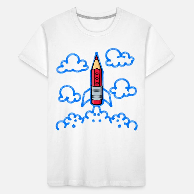 Début de l’école Début d’école Premier jour d’école T-shirt bio Premium Enfant