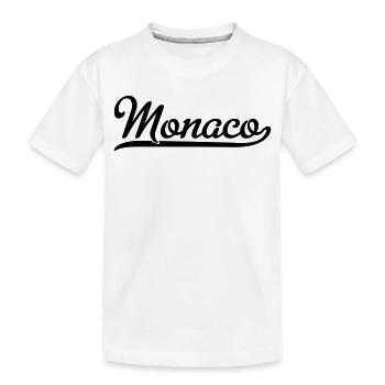 Monaco - T-shirt bio Premium Enfant - blanc - Devant
