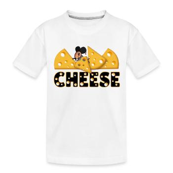 Fromage - T-shirt bio Premium Enfant - blanc - Devant