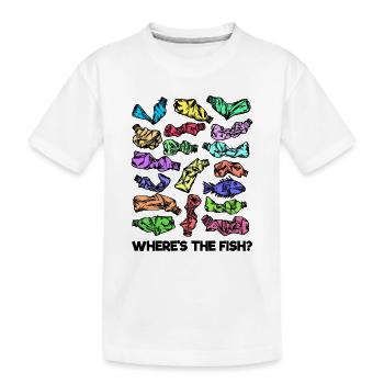 Umweltschäden Statement Umwelt Erde - Kinder Premium Bio T-Shirt - Weiß - Vorne