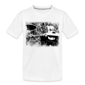 Simson Schwalbe - KR51 - Kids' Premium Organic T-Shirt - white - Front