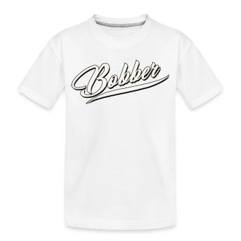 bobber chopper biker autocollant de croisière autocollant - T-shirt bio Premium Enfant - blanc - Devant
