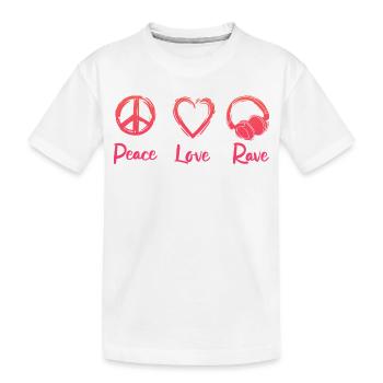 Rave Party - T-shirt bio Premium Enfant - blanc - Devant