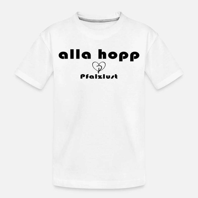 alla hopp - Kinder Premium Bio T-Shirt - Weiß