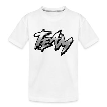Équipe - T-shirt bio Premium Enfant - blanc - Devant
