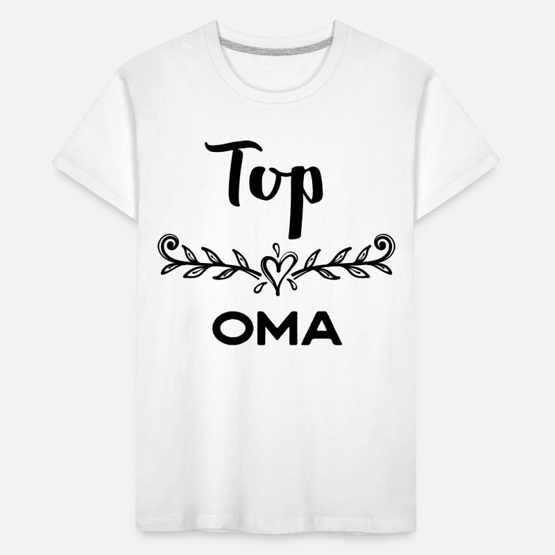 Oma Statement Großmutter Gratulation Superoma Kinder Premium Bio T-Shirt