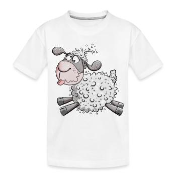 Moutons lamentés I Drôles de moutons I amusants - T-shirt bio Premium Enfant - blanc - Devant