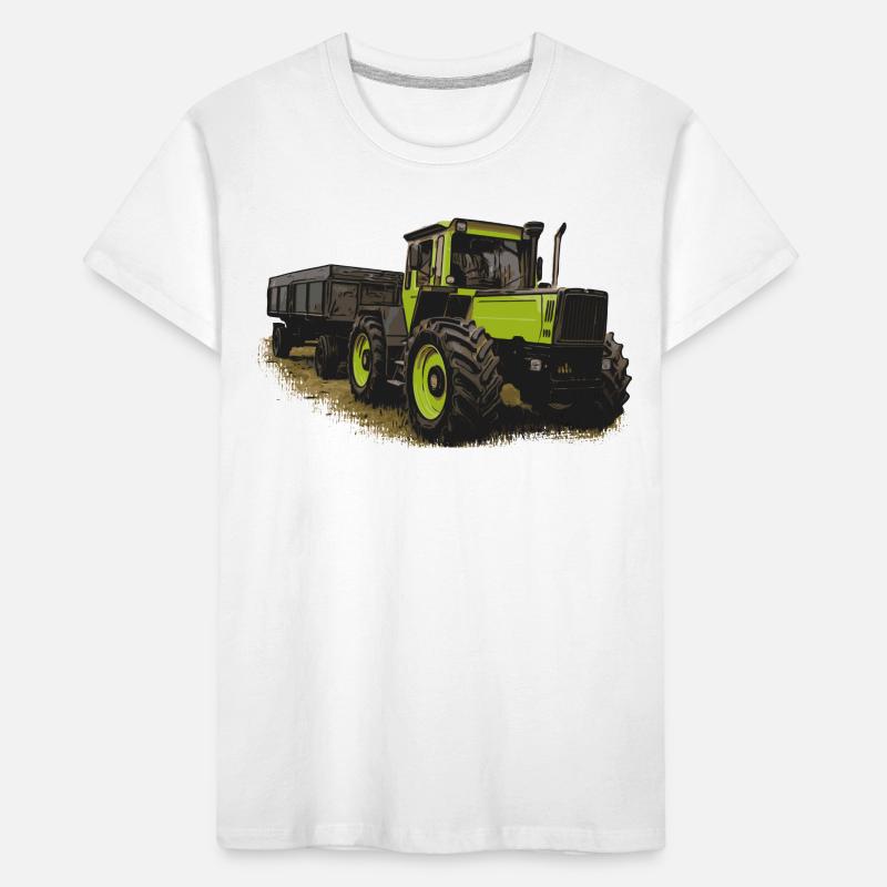 MB trac 1600 turbo mit Anhänger Kinder Premium Bio T-Shirt